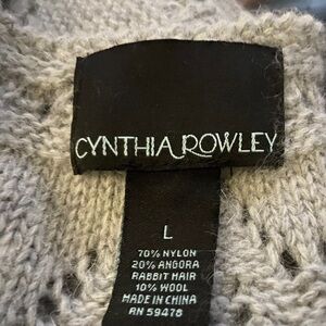 Cynthia Rawley gray cardigan